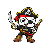 Sea Skull Sticker by ZTIKIX