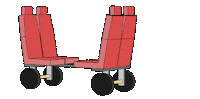 Wheels Seat Sticker by Space beyond the Gram