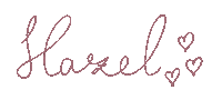 Hazel Sticker