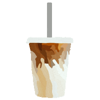Iced Coffee Sticker