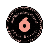 Wine Sticker by PostaBorhaz
