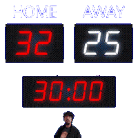 25 Away Sticker