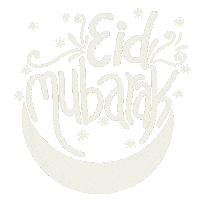 Eid Al Fitr Moon Sticker