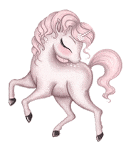 Unicorn Sticker by Isla Dream Prints