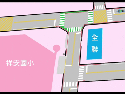 ⚠︎湧安路轉祥安街騎乘機車錯誤接送