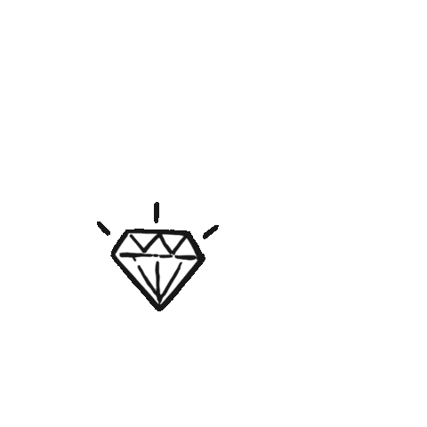 Luxury Diamond Sticker by Trouble Andrew