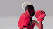 jeronbraxton fight art animation boxing GIF