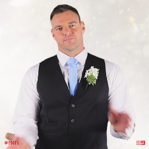 channel 9 clap GIF by Married At First Sight Australia