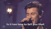 shawn mendes snl GIF by Saturday Night Live