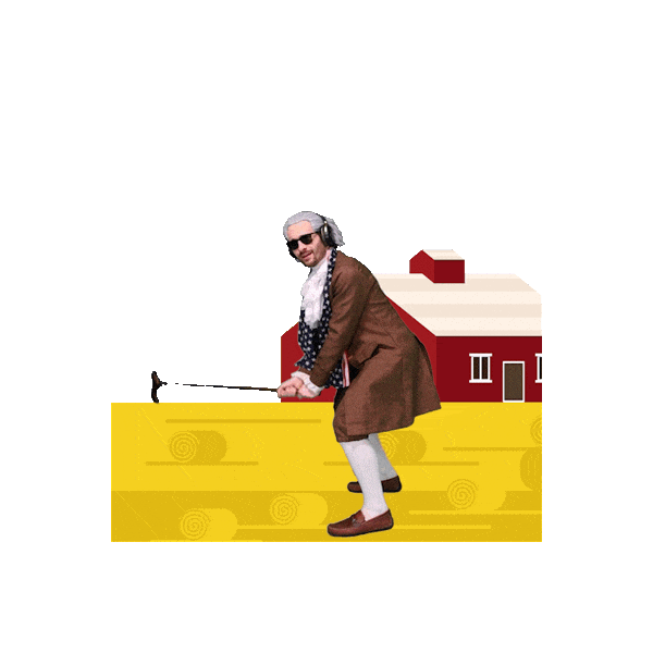 Yard Work Farm Sticker