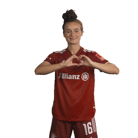 In Love Football Sticker by FC Bayern Women