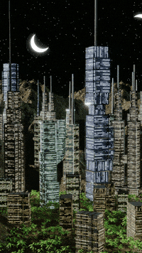 Night City GIF by Yizr