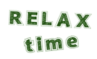 Relax Crochet Sticker