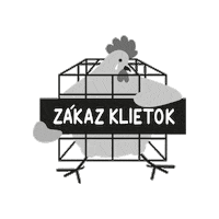 Cage Compassion Sticker by Humánny pokrok