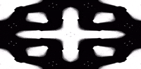 anniemuse heart black and white mask diamond GIF