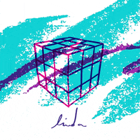 80's 90s GIF by LINDA VAN BRUGGEN