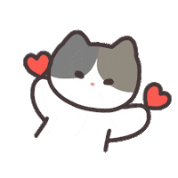 Cat Love Sticker