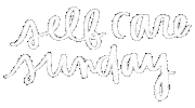 Sunday Writing Sticker