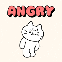 Angry Cat GIF by Mikitti