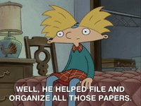hey arnold nicksplat GIF