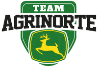John Deere Team Sticker by Agrinorte Ltda