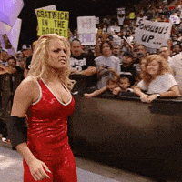 I Did It Point GIF by Trish Stratus