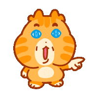 dodoubun cat point rabbit dodou bun Sticker