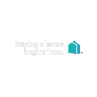 buyingahomebeginshere home house mortgages buyingahome Sticker