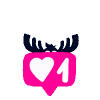 Animation Love Sticker