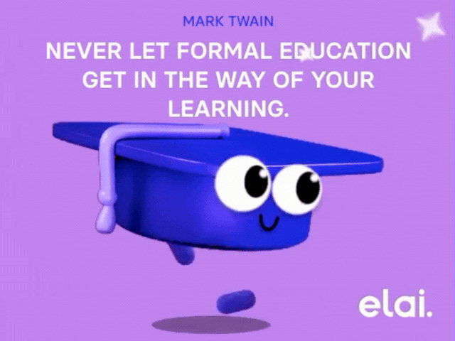 Elaiio giphyupload education learning quotes GIF