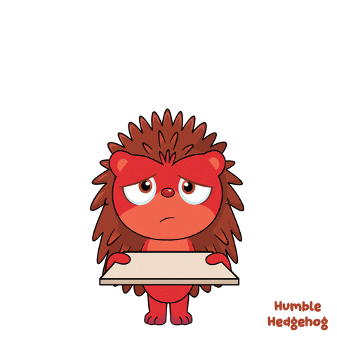 Sad Hedgehog GIF by VeeFriends