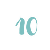 Date Number Sticker by Backen.de