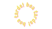 Glow Up Boa Noite Sticker