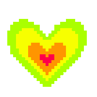 laganart love pixel rainbow pixelagan Sticker
