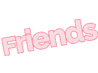 friends love Sticker by LovEvolution