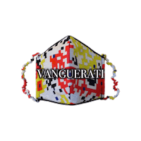 Fashion Mask Sticker by Vanguerati