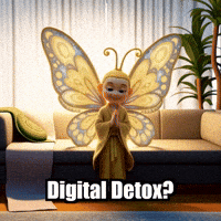 Phone Relaxing GIF by BuddhaFlyJourney