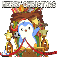 Merry Christmas Sticker by Pudgy Penguins