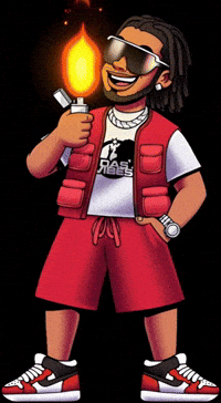 Blaze Up More Fire GIF by Dasvibes