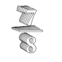 adrianvalia time 7 rhythm 78 Sticker