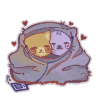 Night Love Sticker
