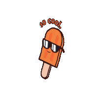 FulleFX doodle treat popsicle so cool Sticker