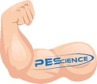 Fitness Flexing Sticker by PEScience LLC