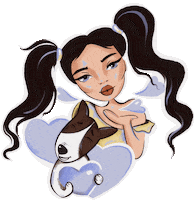 Dog Love Sticker