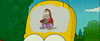 the simpsons monkey GIF