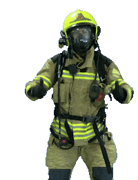Mask Thumbs Up Sticker by Valencia's City Council Firefighter Department