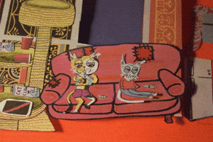 Throwing Up Stop Motion GIF by ᵗʳᵃˢᴴ ᶜᵃᵗˢ