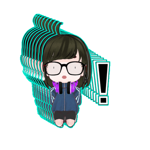 Surprised Flowzone Sticker