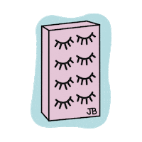 pink makeup Sticker by JB Lashes