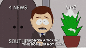 reporter speaking GIF by South Park 